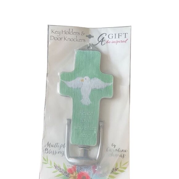 New Cathedral Arts Dove Door Knocker By Caroline Simas - Picture 4 of 7